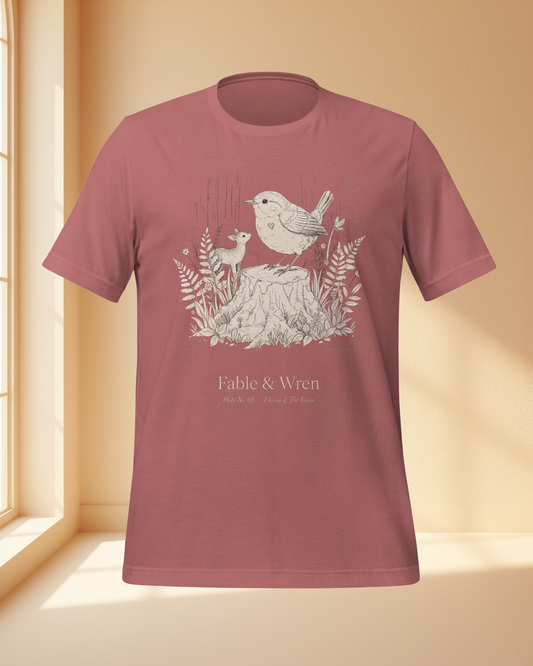 Where Quiet Gathers | Wren Collection T-Shirt