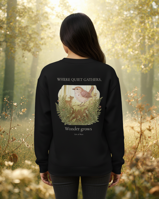 Where Quiet Gathers | Crewneck Sweatshirt | Elowen Edition
