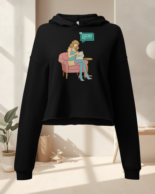 The Stitching Era Cropped Hoodie | Limited Drop